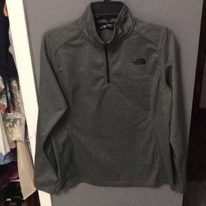 Grey North Face pullover